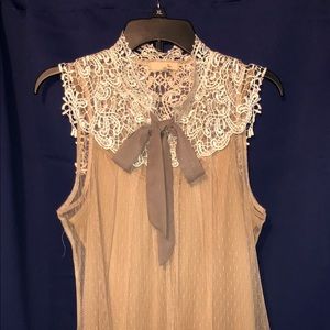 ModCloth lace ruffled dress